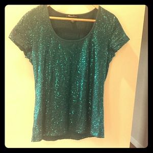 Kenneth Cole Sequined Top medium